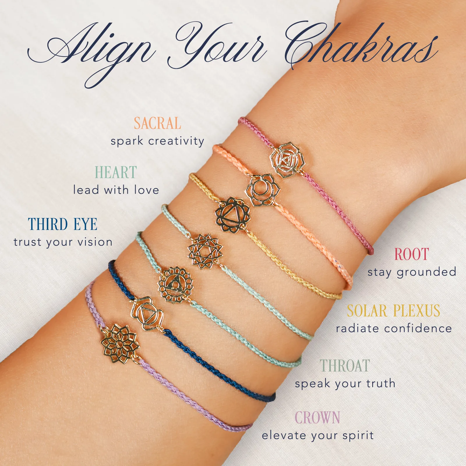 Third Eye Chakra Braided Bracelet sold by Lotus & Luna product image thumbnail 5