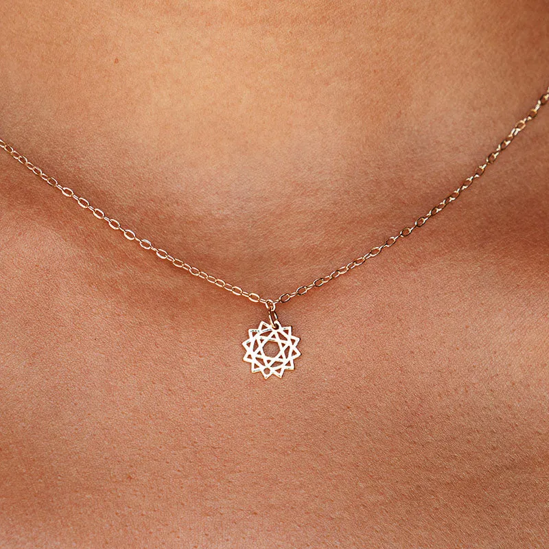 Heart Chakra Necklace sold by Lotus & Luna product image thumbnail 2