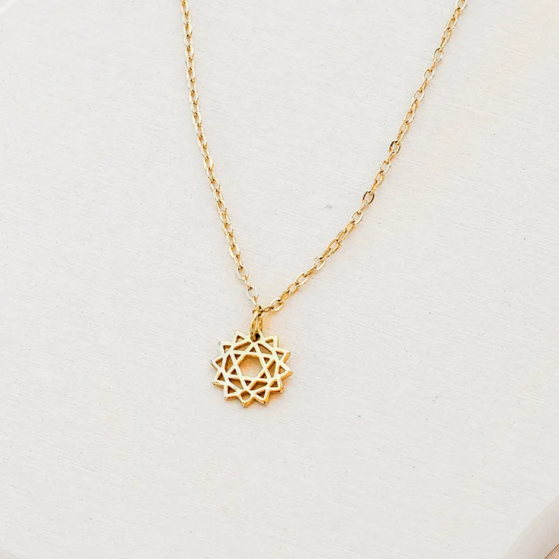Heart Chakra Necklace sold by Lotus & Luna