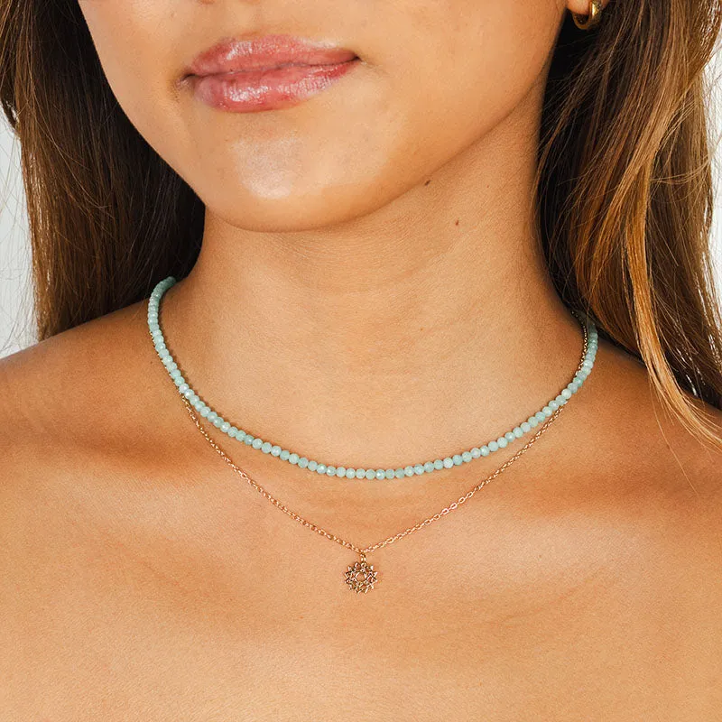 Heart Chakra Necklace sold by Lotus & Luna product image thumbnail 3