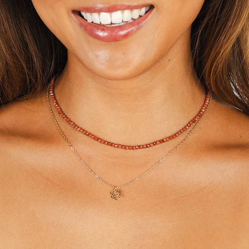 Sacral Chakra Necklace sold by Lotus & Luna product image thumbnail 3