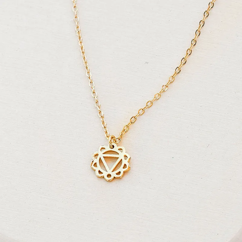 Solar Plexus Chakra Necklace sold by Lotus & Luna