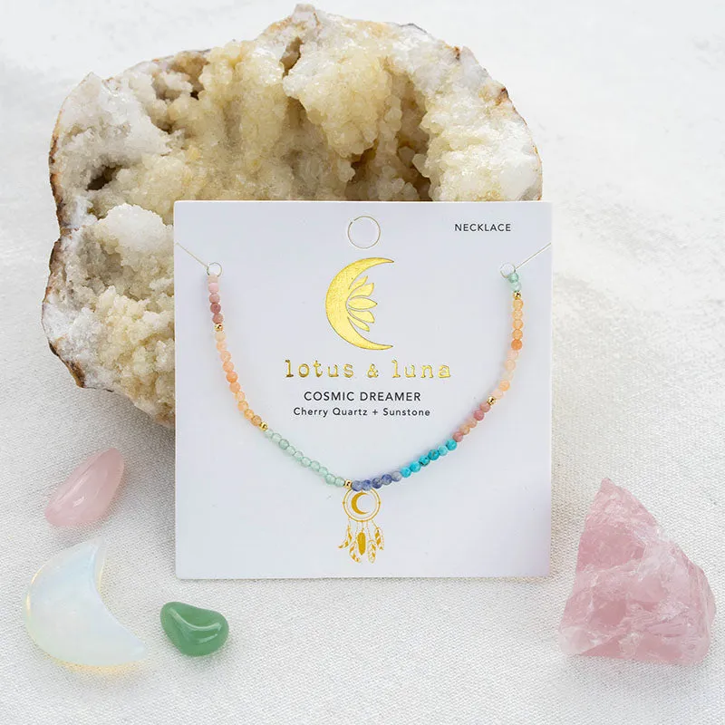 Cosmic Dreamer 2mm Healing Necklace sold by Lotus & Luna product image thumbnail 5