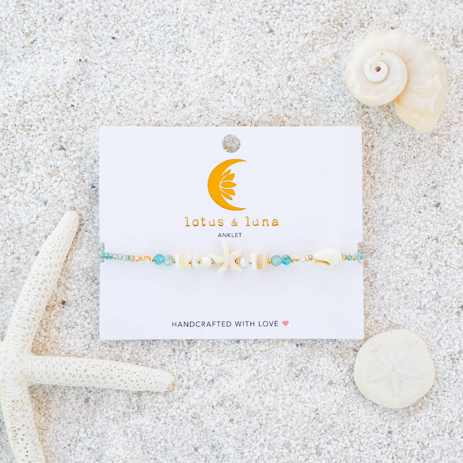 Goddess of the Sea Anklet sold by Lotus & Luna product image thumbnail 3