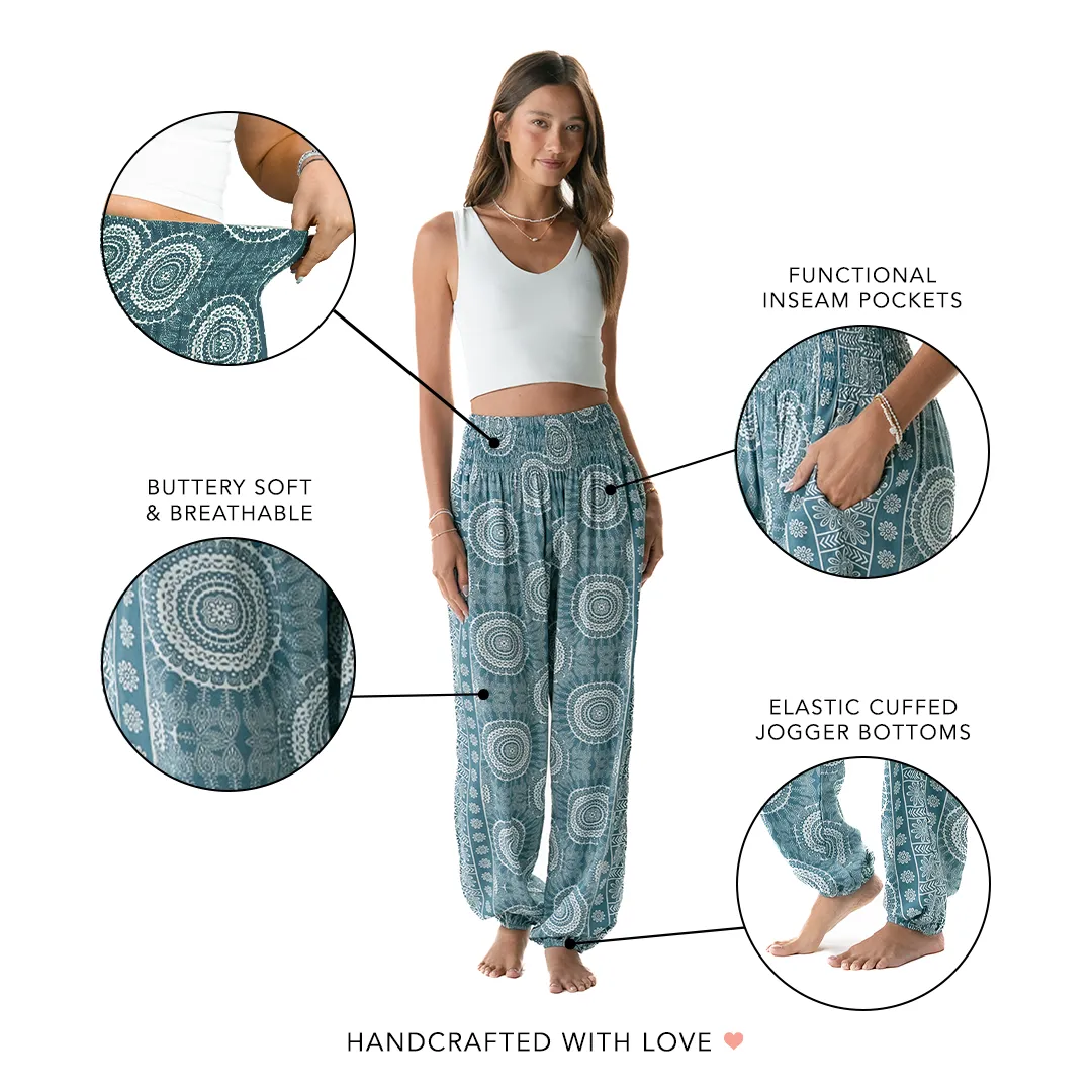 Sapphire Beach Harem Pants sold by Lotus & Luna product image thumbnail 4