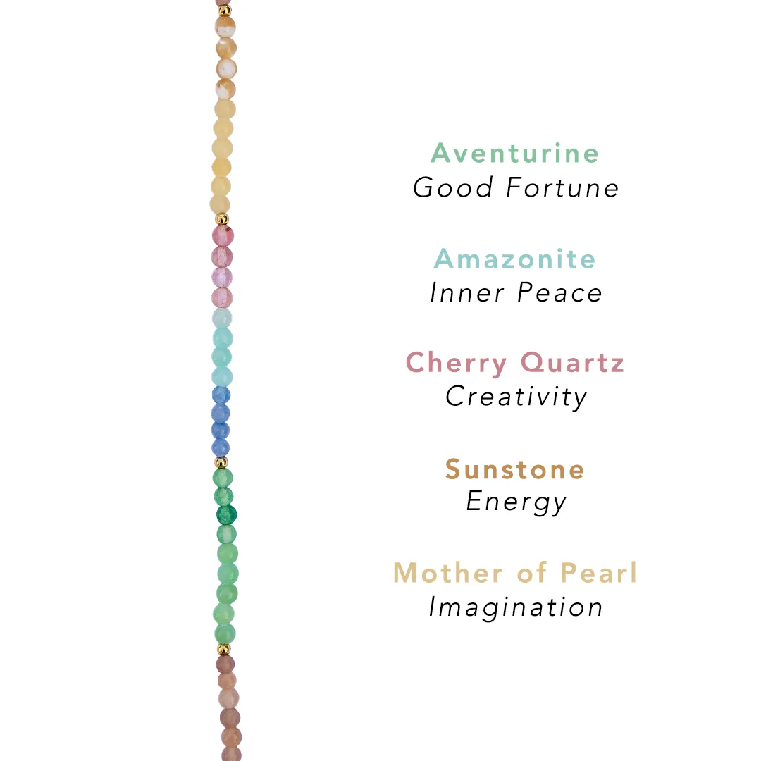 Cosmic Dreamer 4mm Healing Bracelet sold by Lotus & Luna product image thumbnail 4