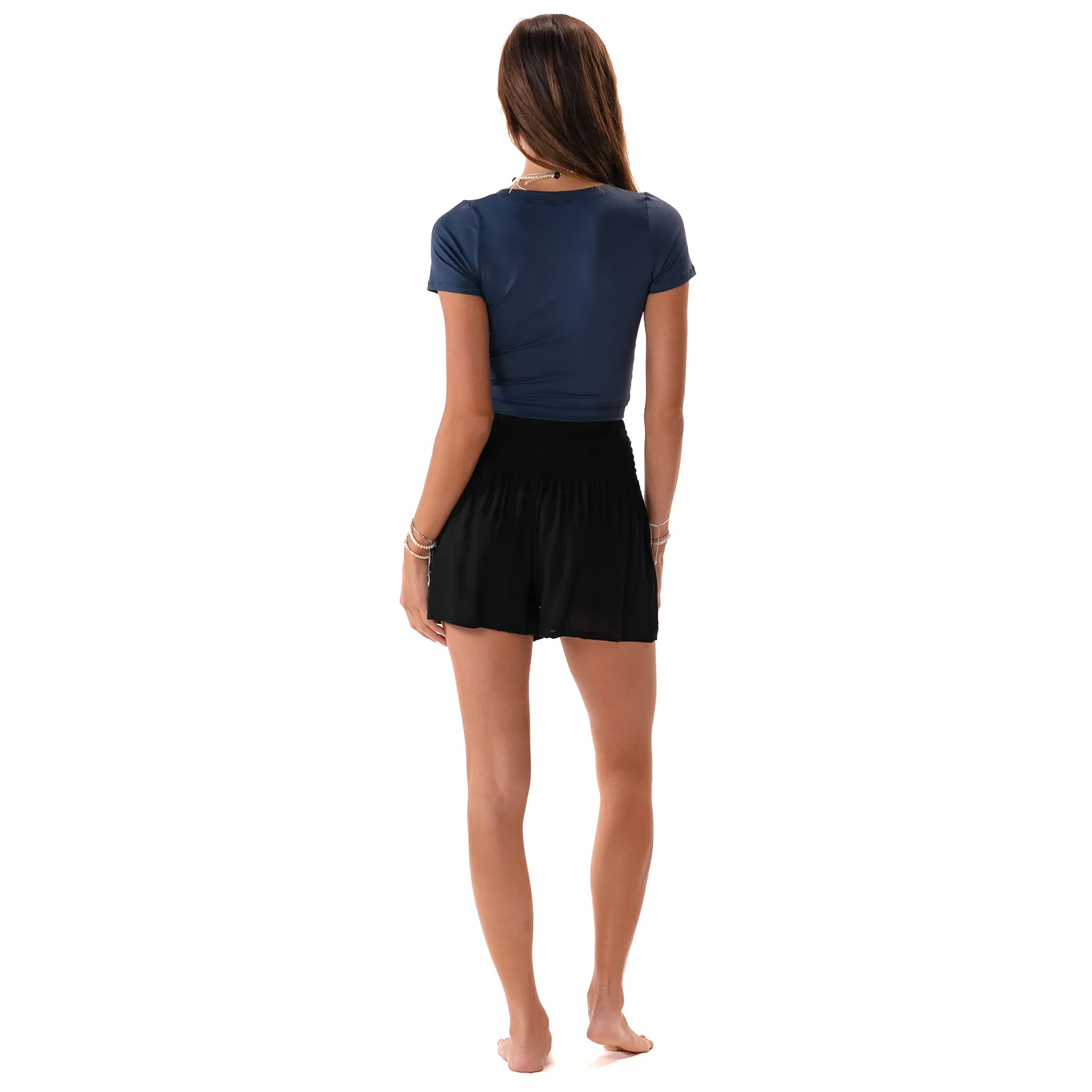 Black Shorts sold by Lotus & Luna product image thumbnail 5