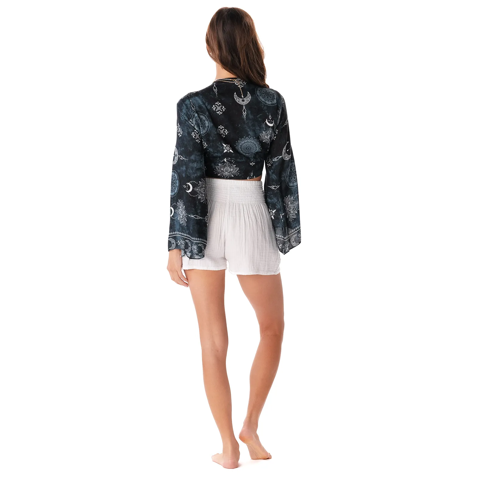 Midnight Lotus Moon Daydreamer Top sold by Lotus & Luna product image thumbnail 4