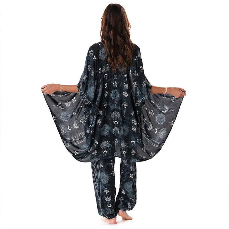 Midnight Lotus Moon Lounge Set sold by Lotus & Luna product image thumbnail 5