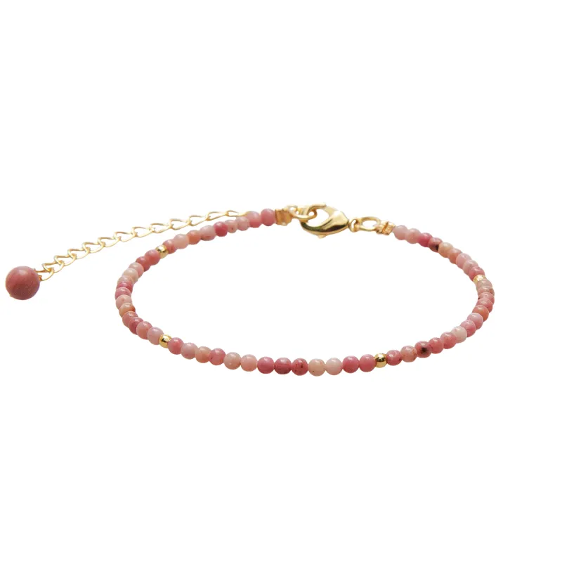 Compassion 2mm Metal Accent Healing Bracelet sold by Lotus & Luna