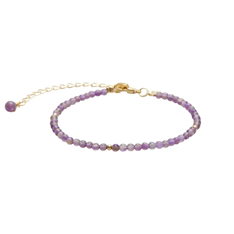 Vitality 2mm Metal Accent Healing Bracelet sold by Lotus & Luna