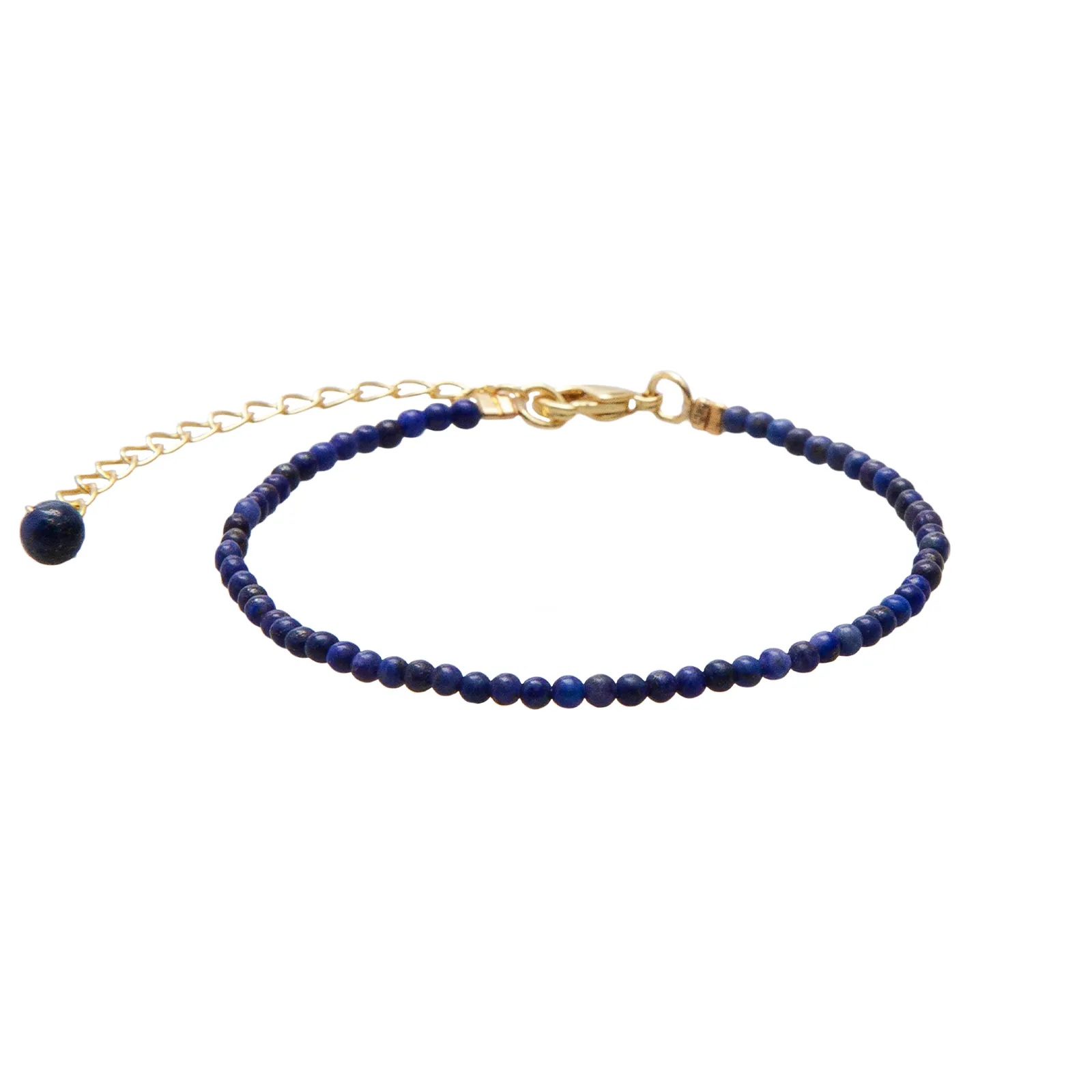 Wisdom 2mm Metal Accent Healing Bracelet sold by Lotus & Luna