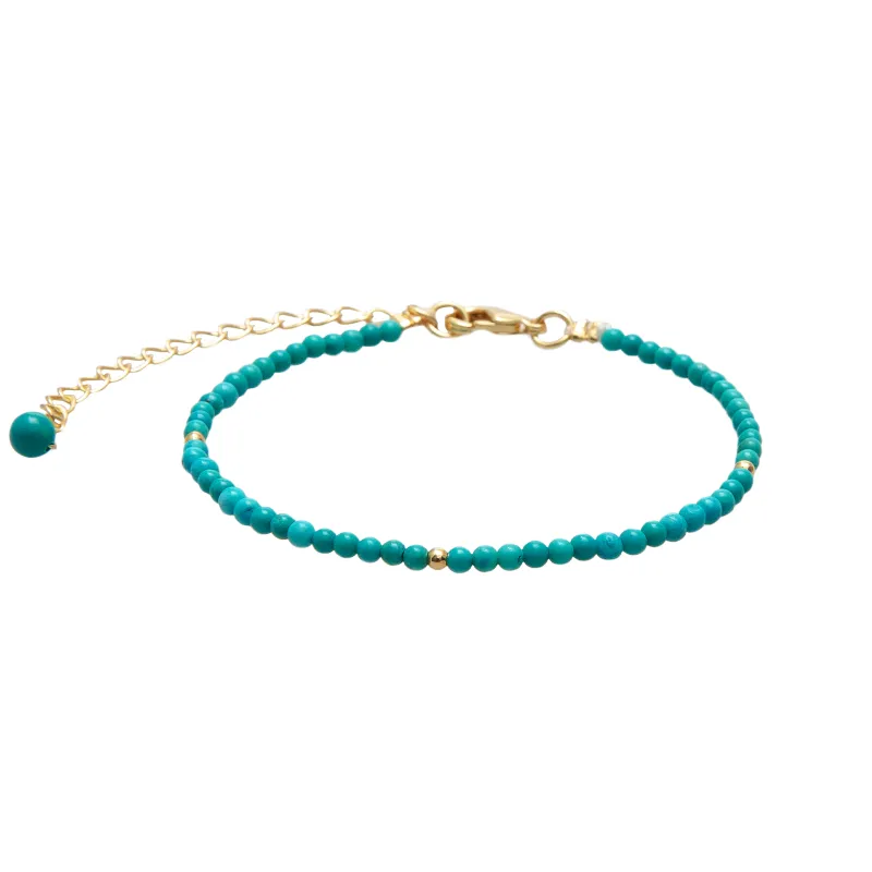 Enlightenment 2mm Metal Accent Healing Bracelet sold by Lotus & Luna