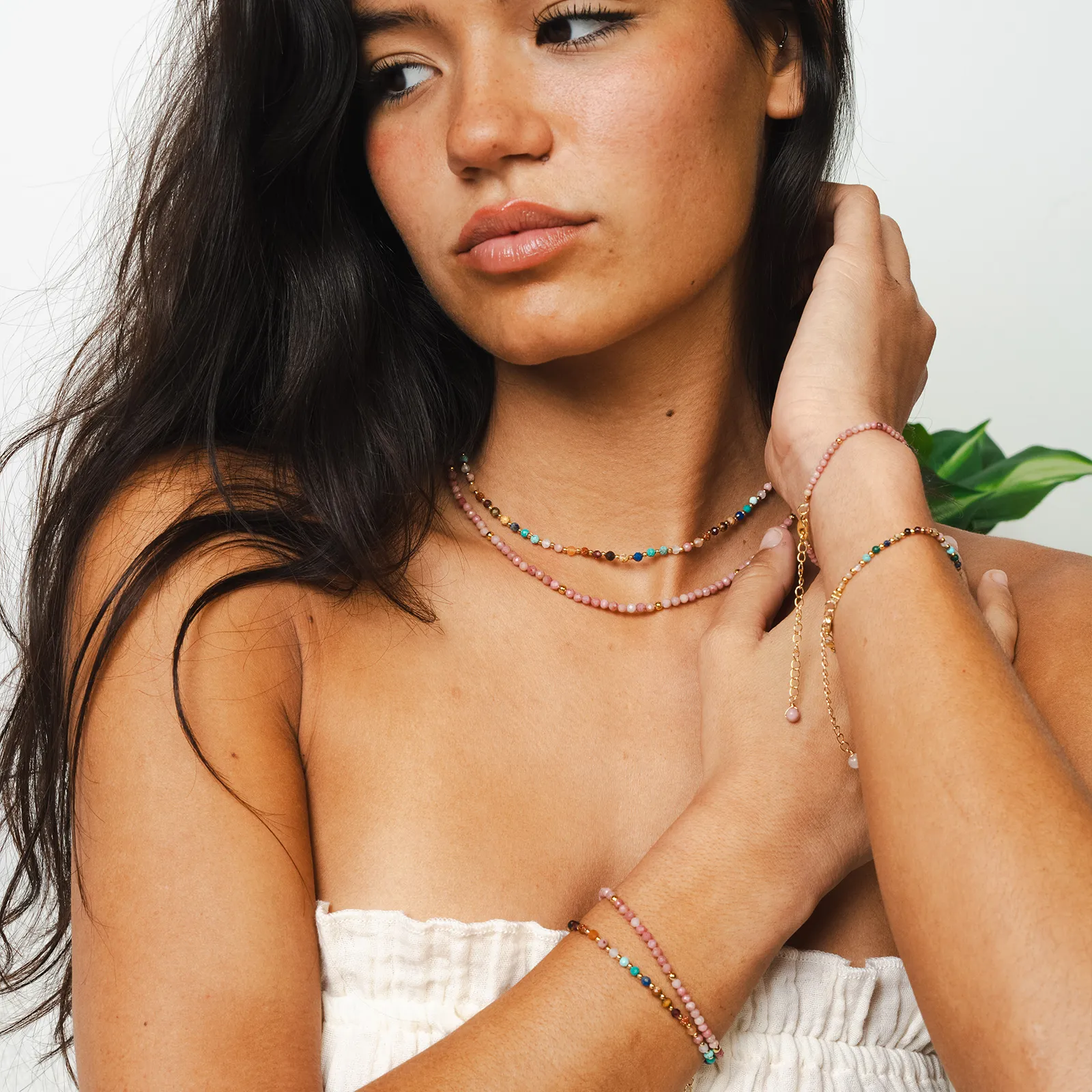 Compassion 3mm Healing Necklace sold by Lotus & Luna product image thumbnail 3