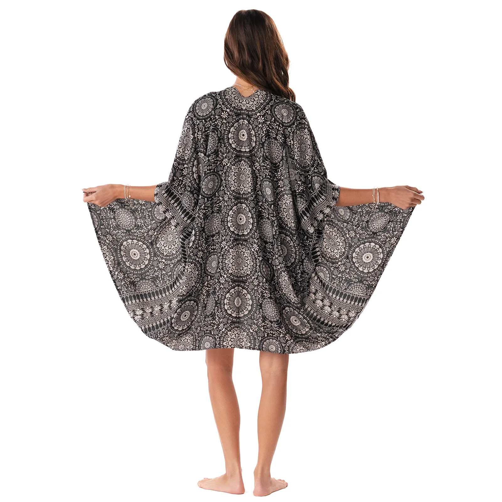 Dark Forest Kimono sold by Lotus & Luna product image thumbnail 5