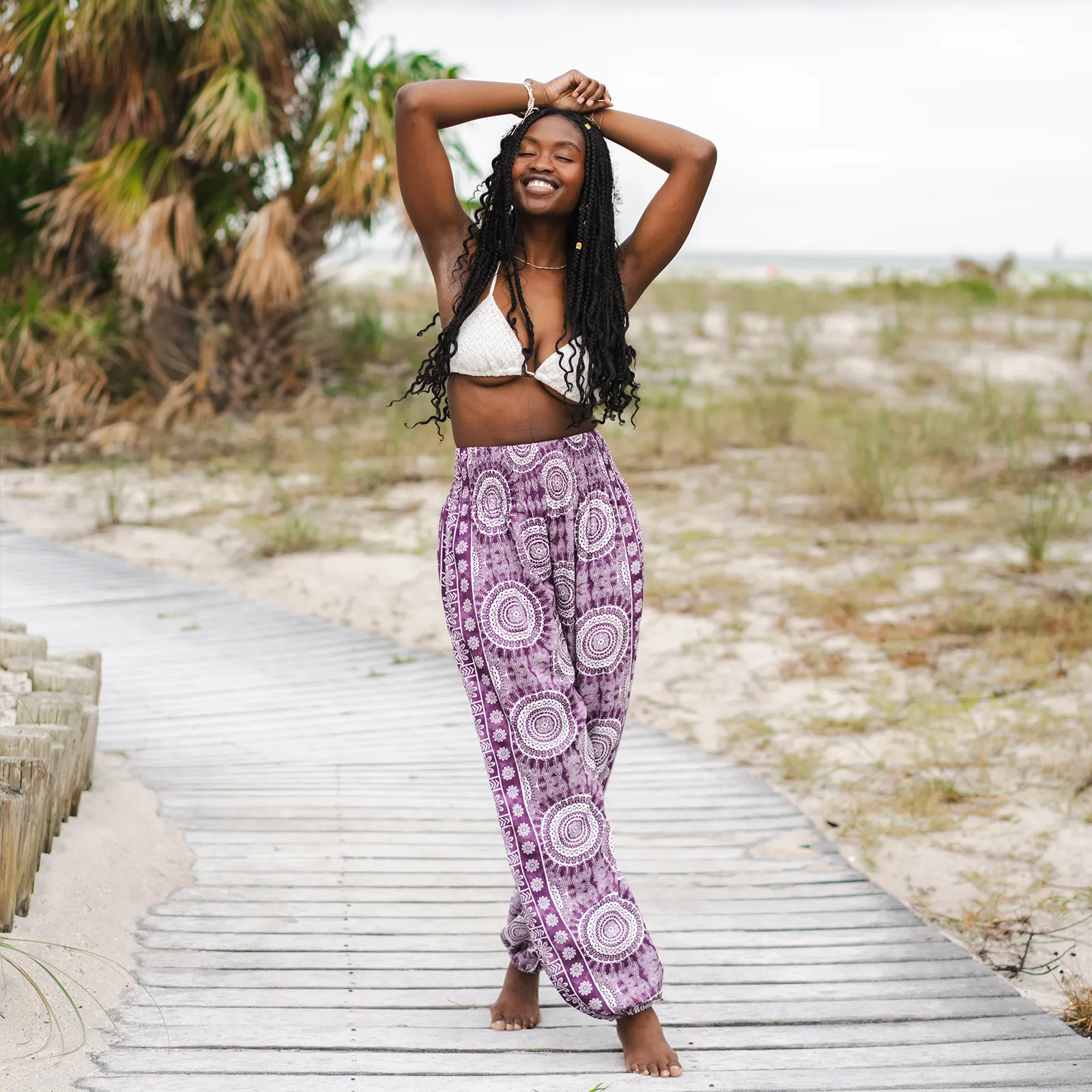 Madeira Harem Pants sold by Lotus & Luna product image thumbnail 2