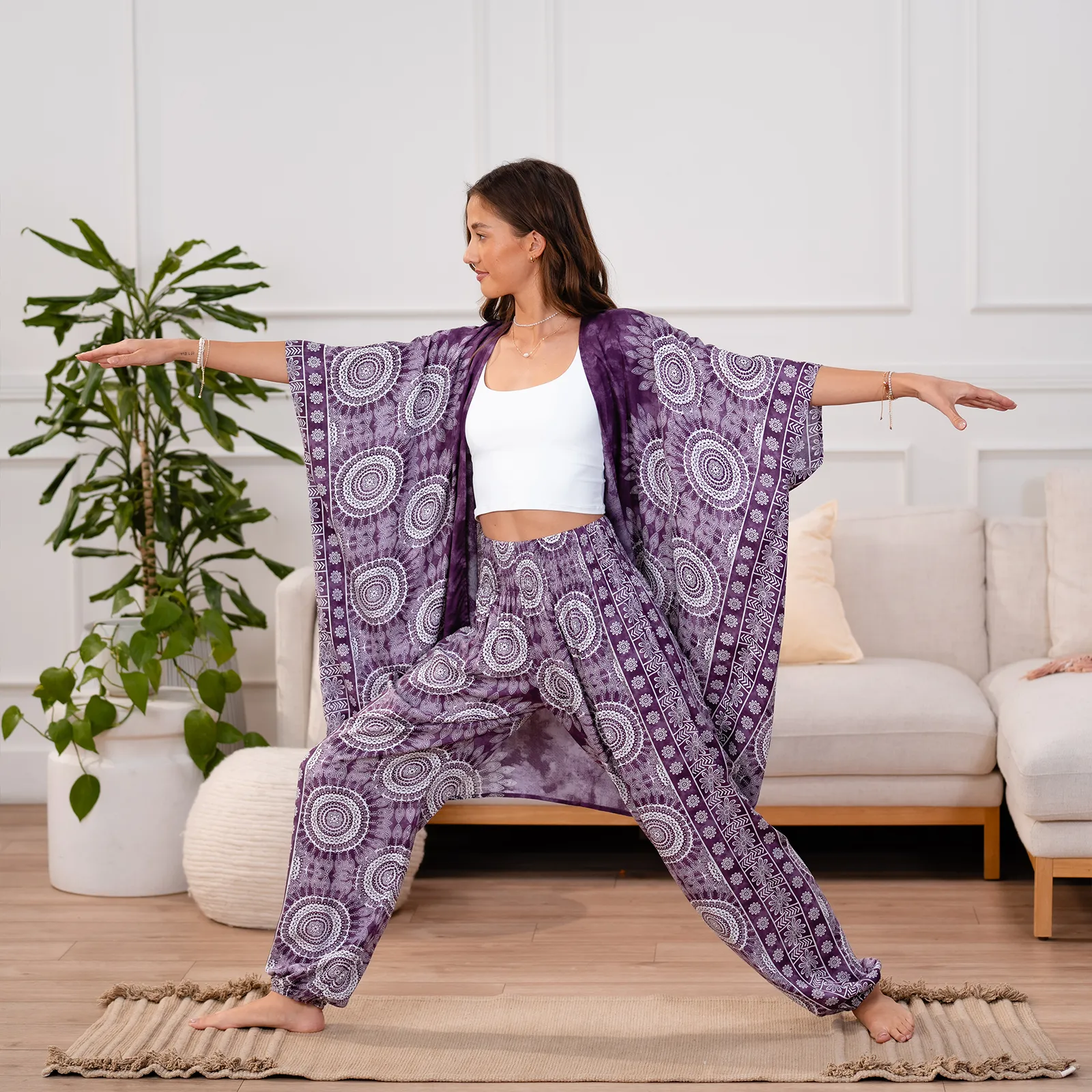 Madeira Harem Pants sold by Lotus & Luna product image thumbnail 5