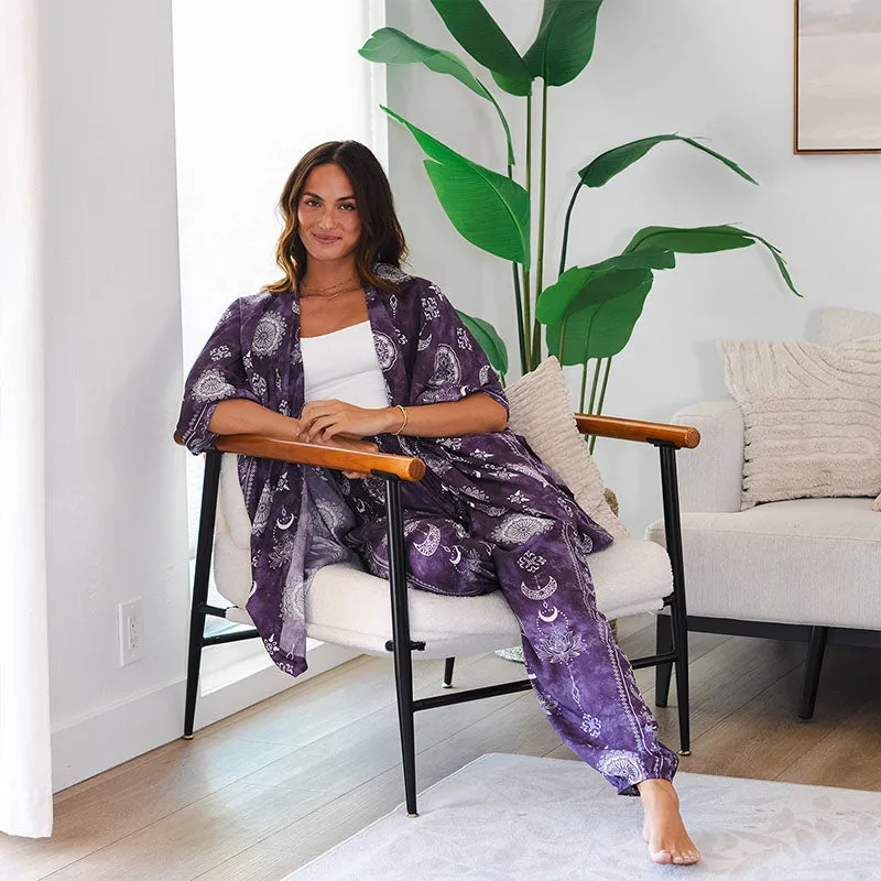 Mystic Plum Lounge Set sold by Lotus & Luna product image thumbnail 5