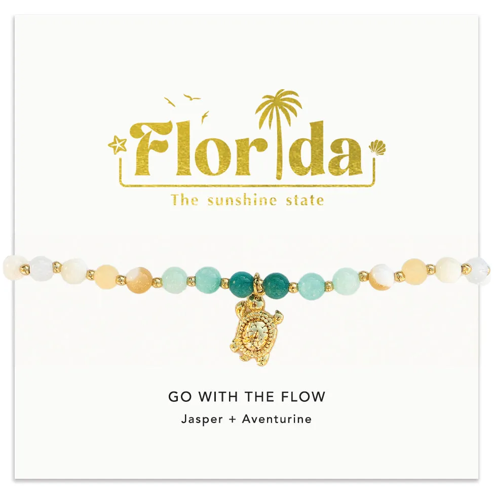 Florida Go With The Flow Bracelet sold by Lotus & Luna product image thumbnail 2