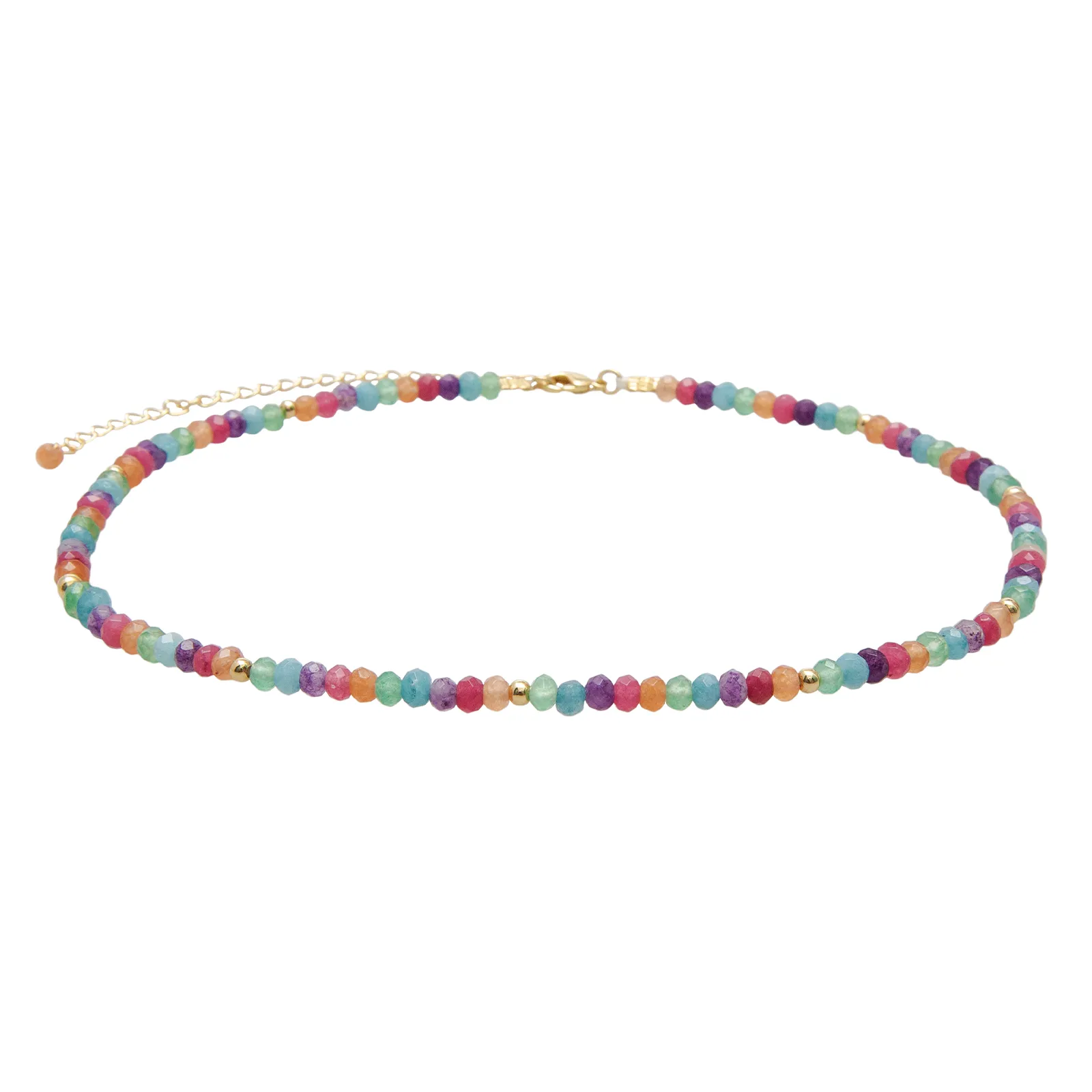 Lucky Charm 3mm Healing Necklace sold by Lotus & Luna product image thumbnail 2