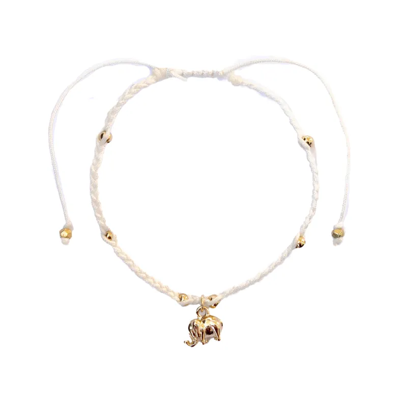 Wise Guy Braided Charm Bracelet sold by Lotus & Luna