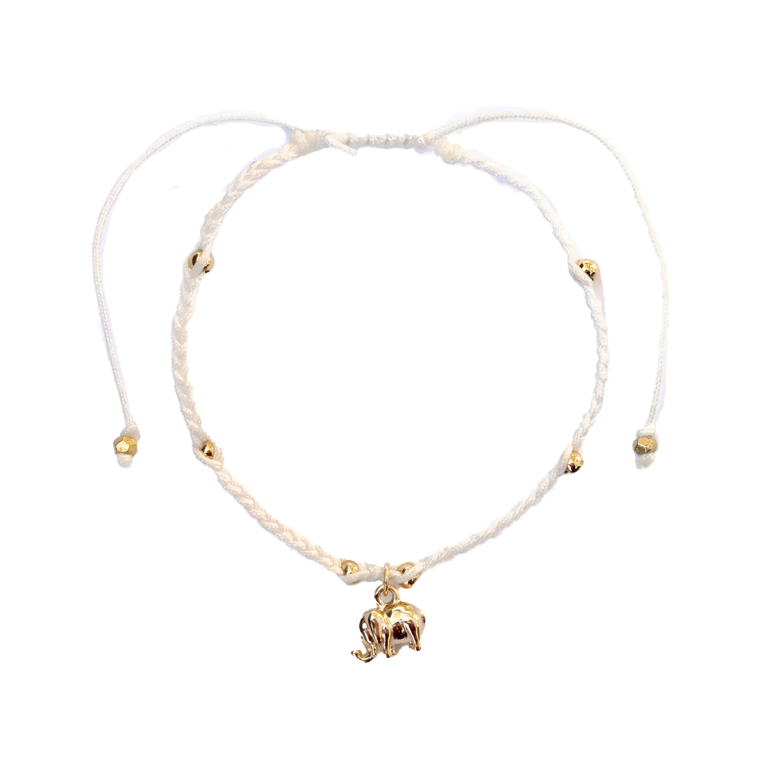 Wise Guy Braided Charm Bracelet sold by Lotus & Luna