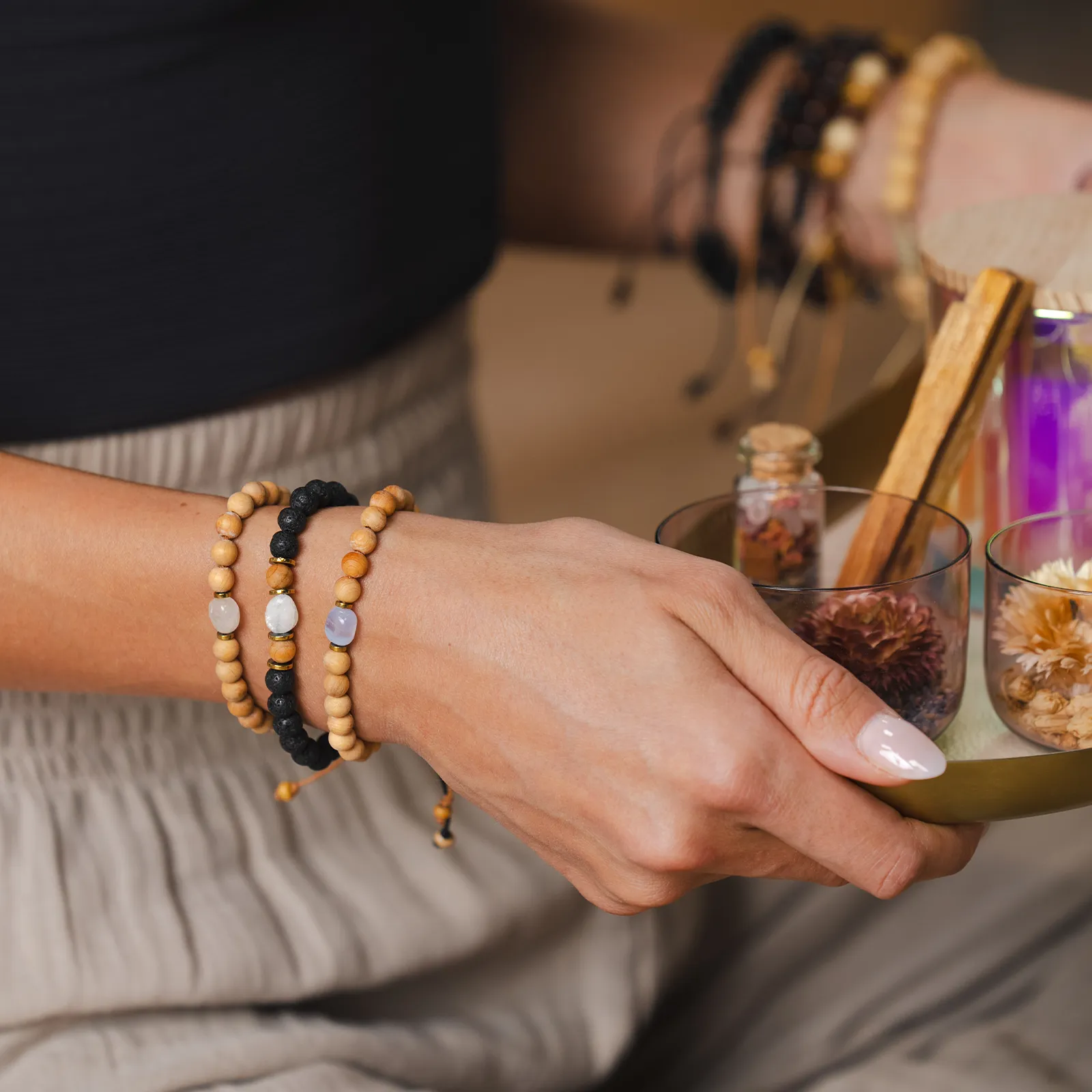 Inner Strength Intention Bracelet sold by Lotus & Luna product image thumbnail 5