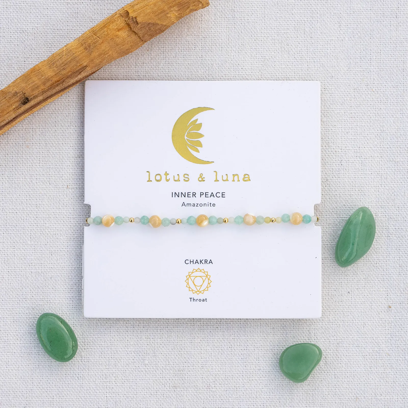 Mixed Inner Peace Healing Bracelet sold by Lotus & Luna product image thumbnail 4