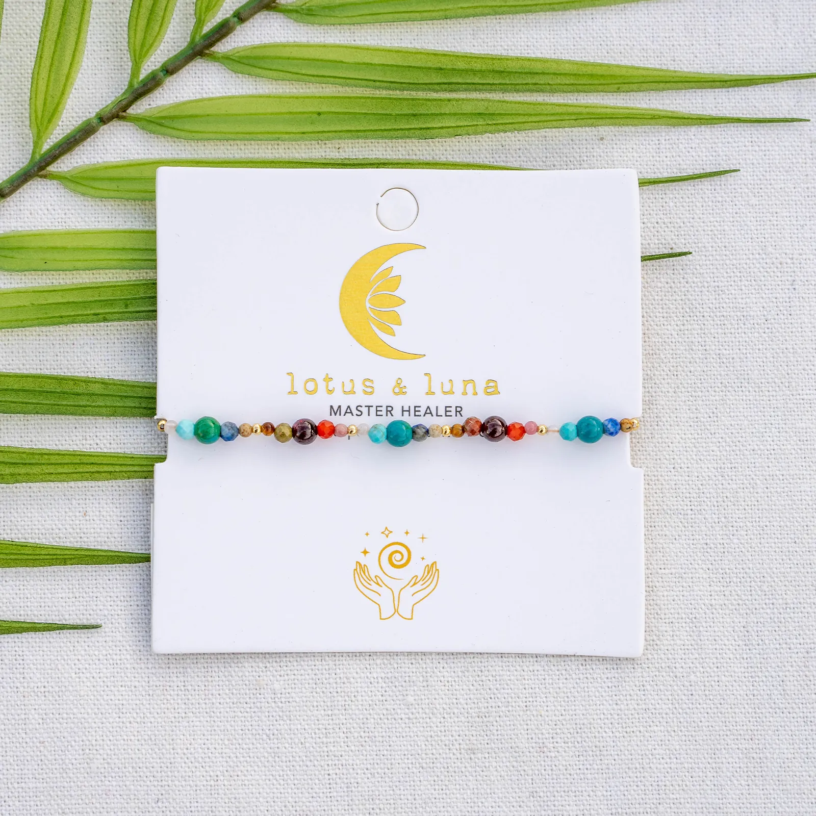 Master Healer Mixed Healing Bracelet sold by Lotus & Luna product image thumbnail 4