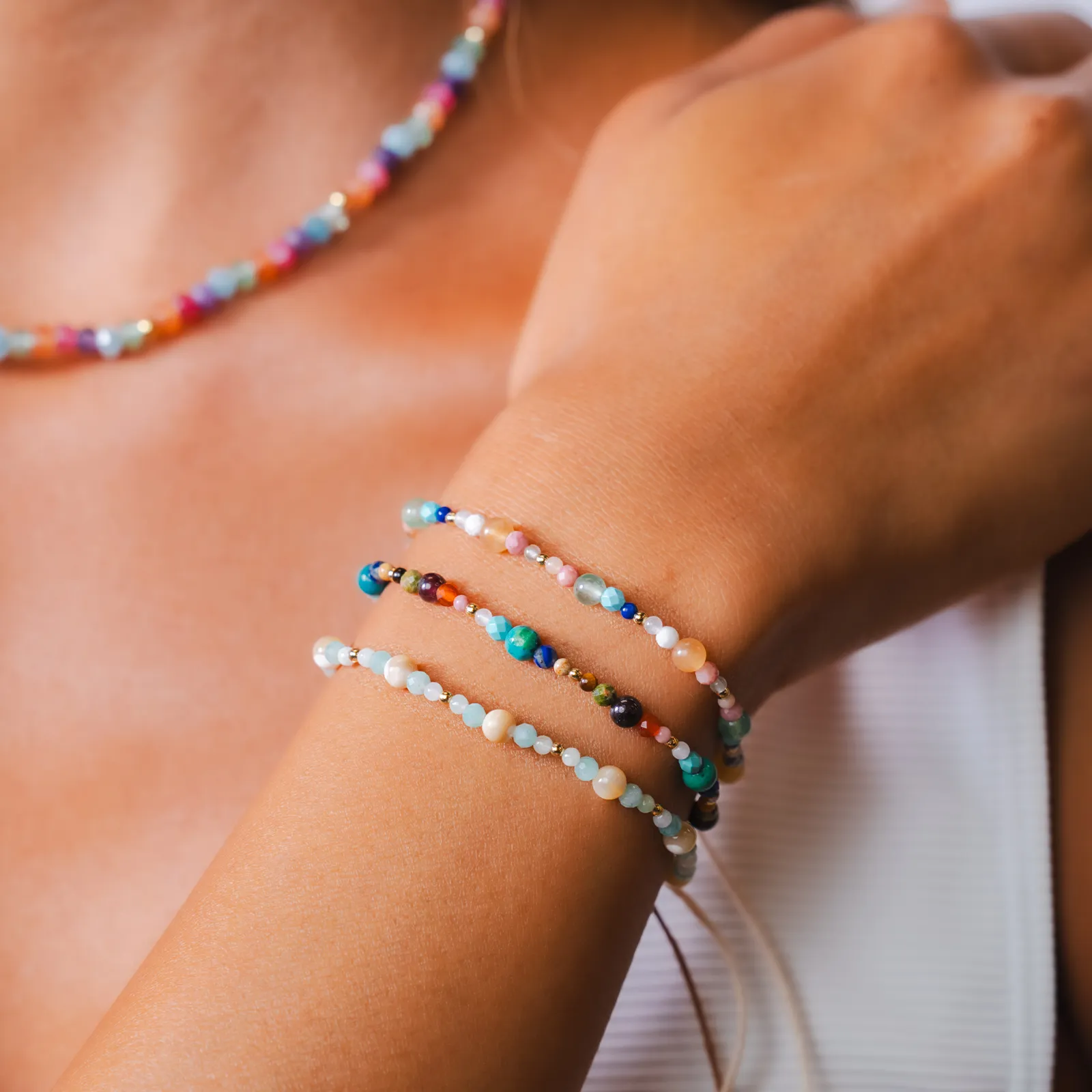 Master Healer Mixed Healing Bracelet sold by Lotus & Luna product image thumbnail 5