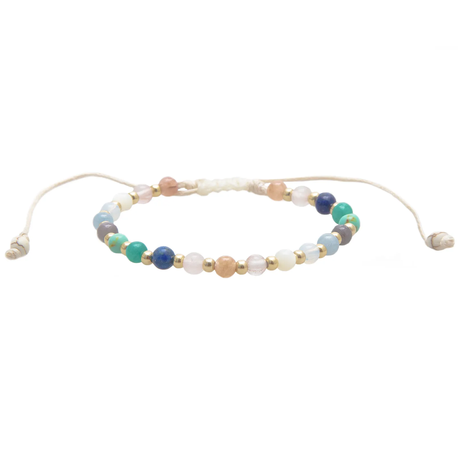 Spiritual Healer 4mm + Prana Healing Bracelet Stack sold by Lotus & Luna product image thumbnail 2