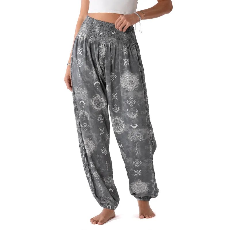 Celestial Grey Harem Pants sold by Lotus & Luna