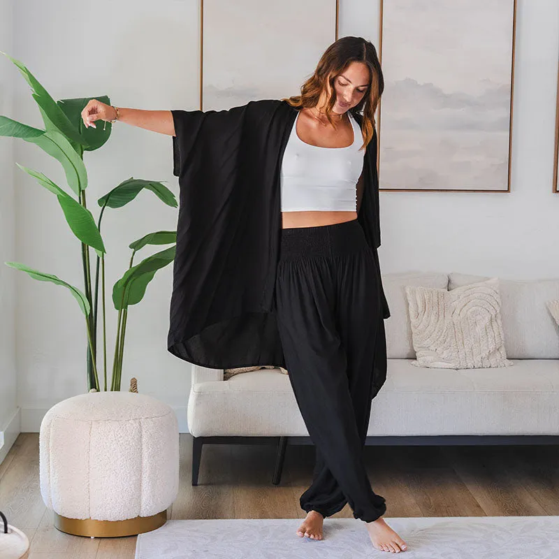 Black Lounge Set sold by Lotus & Luna product image thumbnail 2