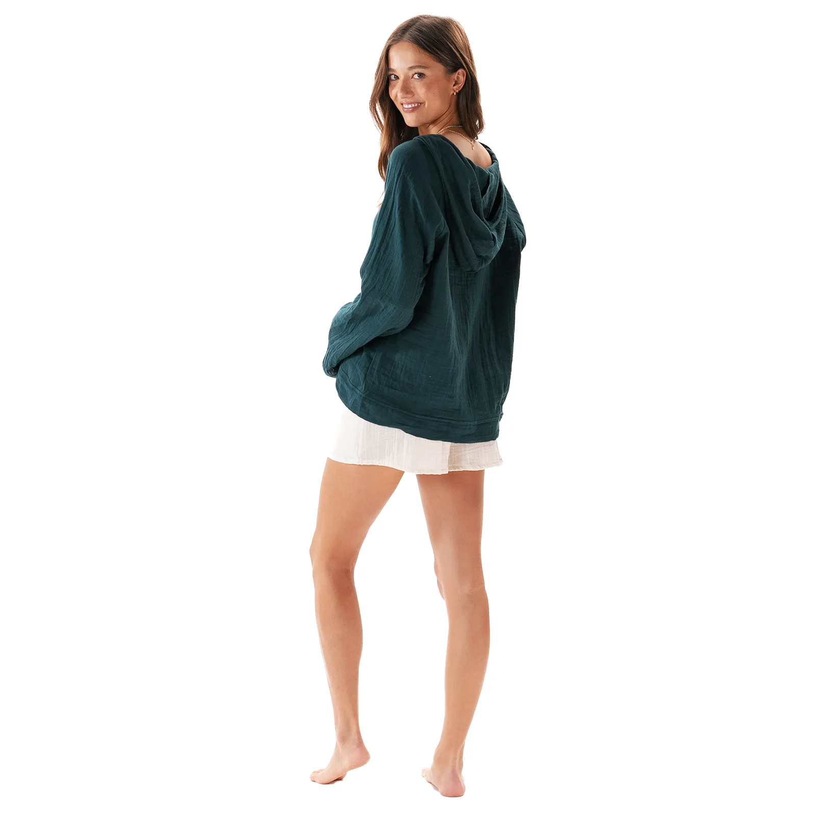 Rainforest Baja Pullover sold by Lotus & Luna product image thumbnail 5