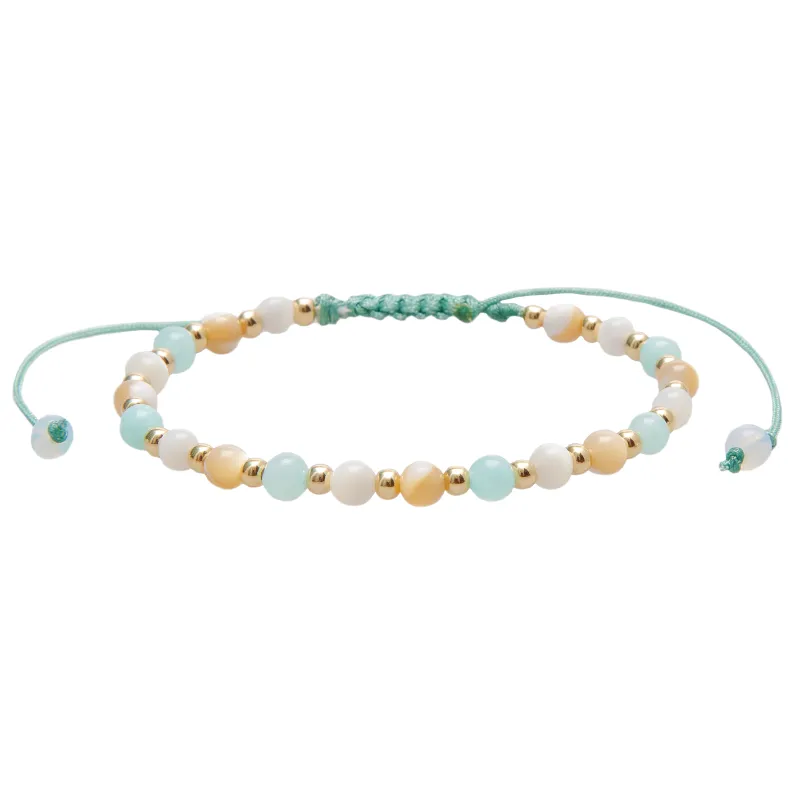 Imagination & Inner Peace 4mm Metal Accent Bracelet sold by Lotus & Luna