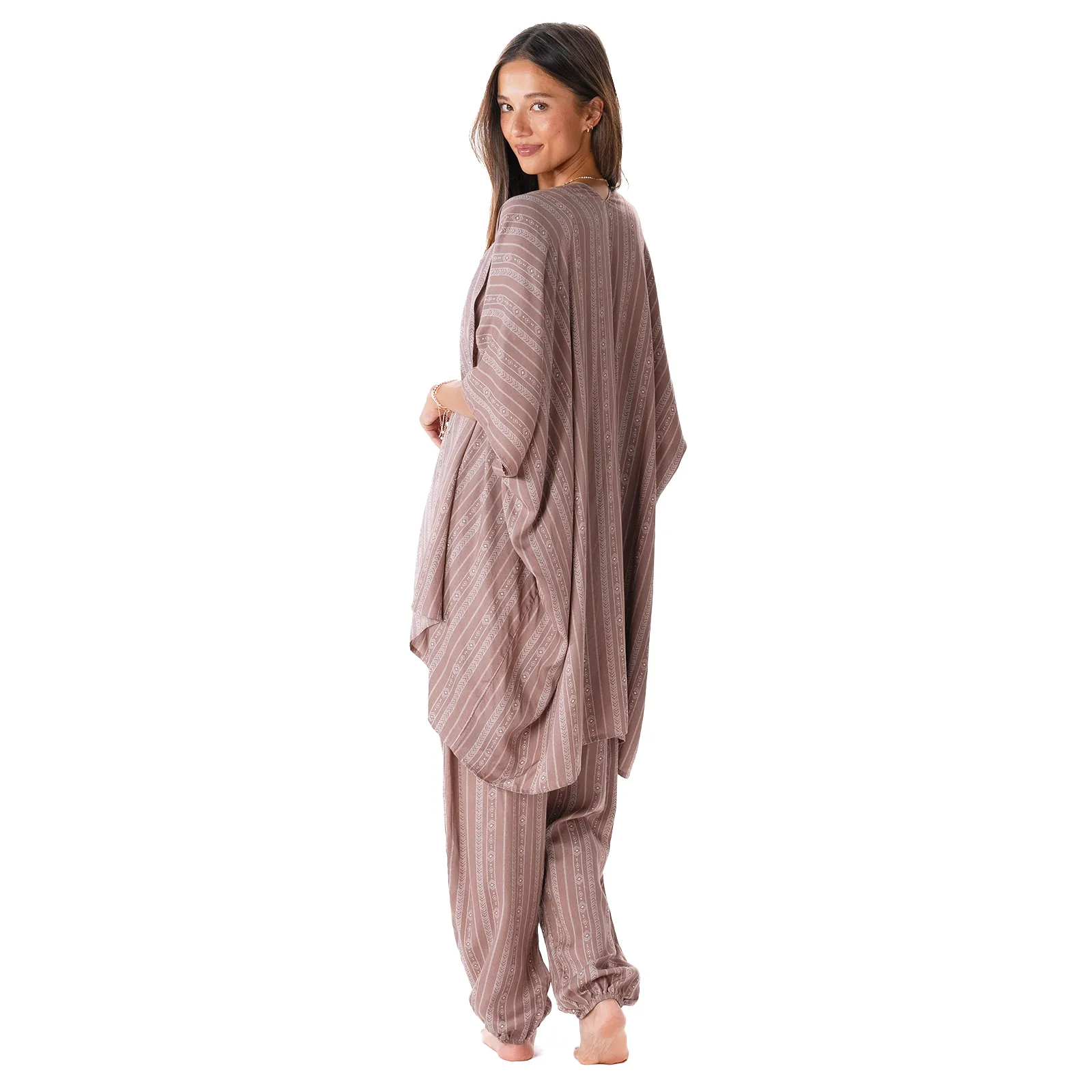 Yao Tribal Print Lounge Set sold by Lotus & Luna product image thumbnail 4