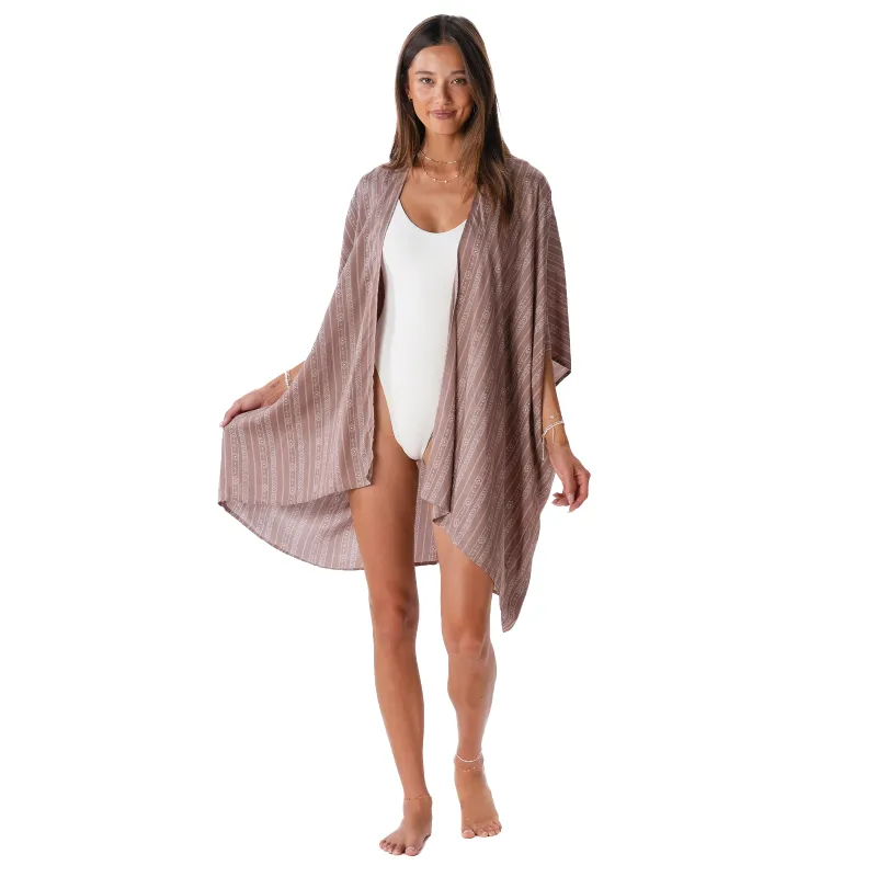 Yao Tribal Print Kimono sold by Lotus & Luna