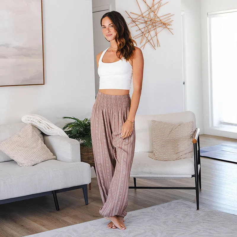 Yao Tribal Print Harem Pants sold by Lotus & Luna product image thumbnail 2