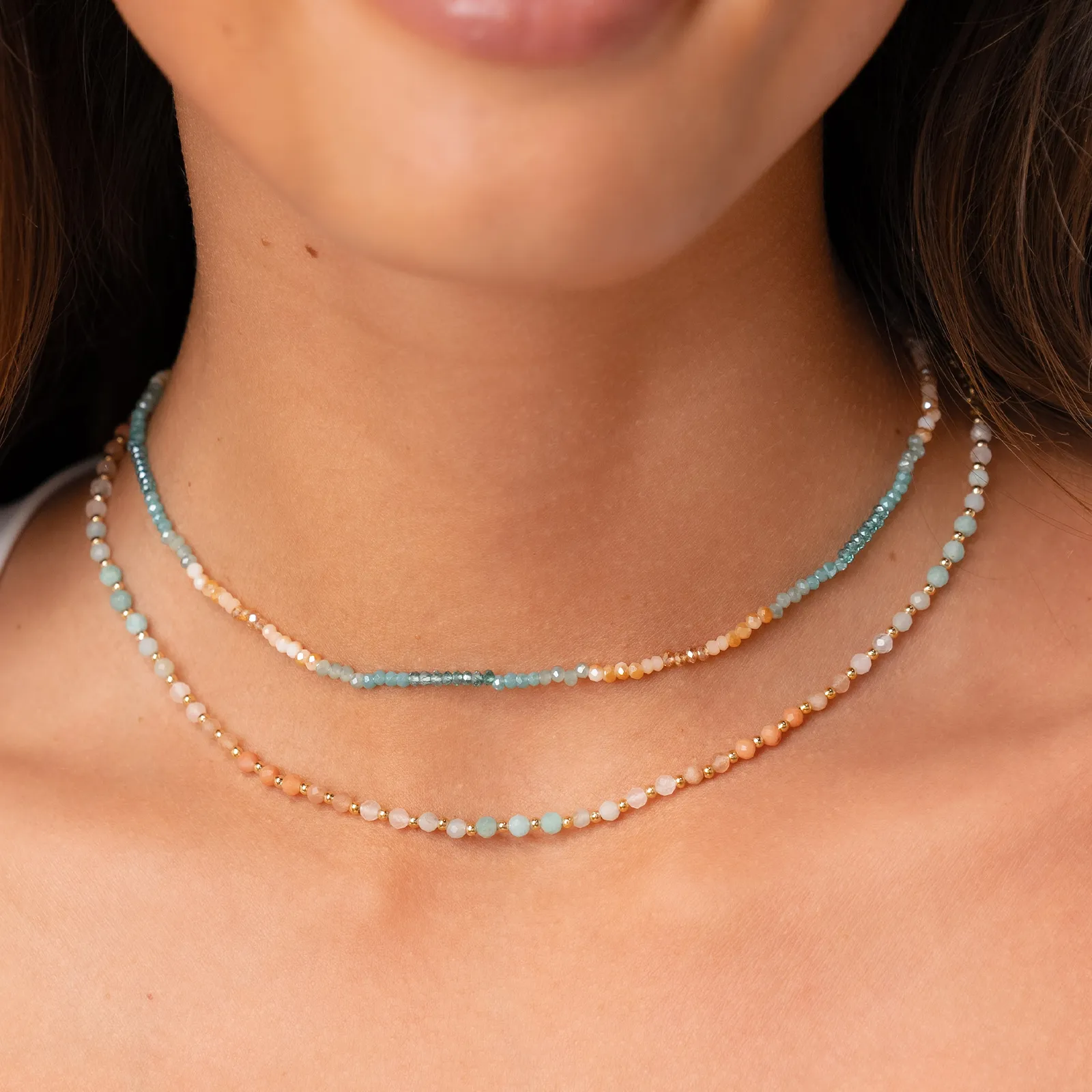 Positive Energy 3mm Healing Necklace sold by Lotus & Luna product image thumbnail 3