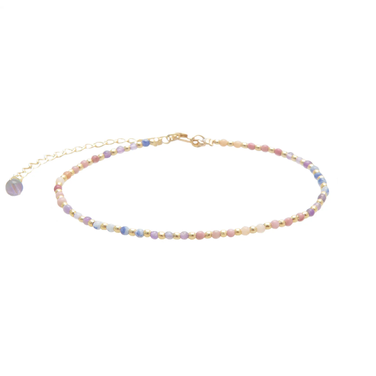 Energy Healer Healing 2mm Anklet sold by Lotus & Luna