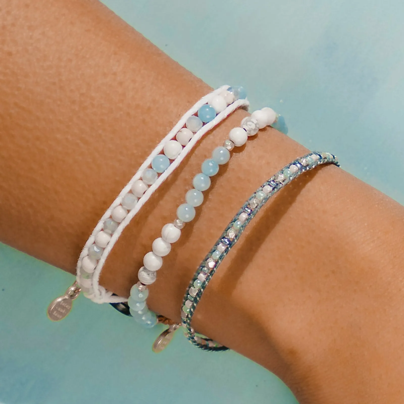 Crystal Waters Bracelet sold by Lotus & Luna product image thumbnail 2