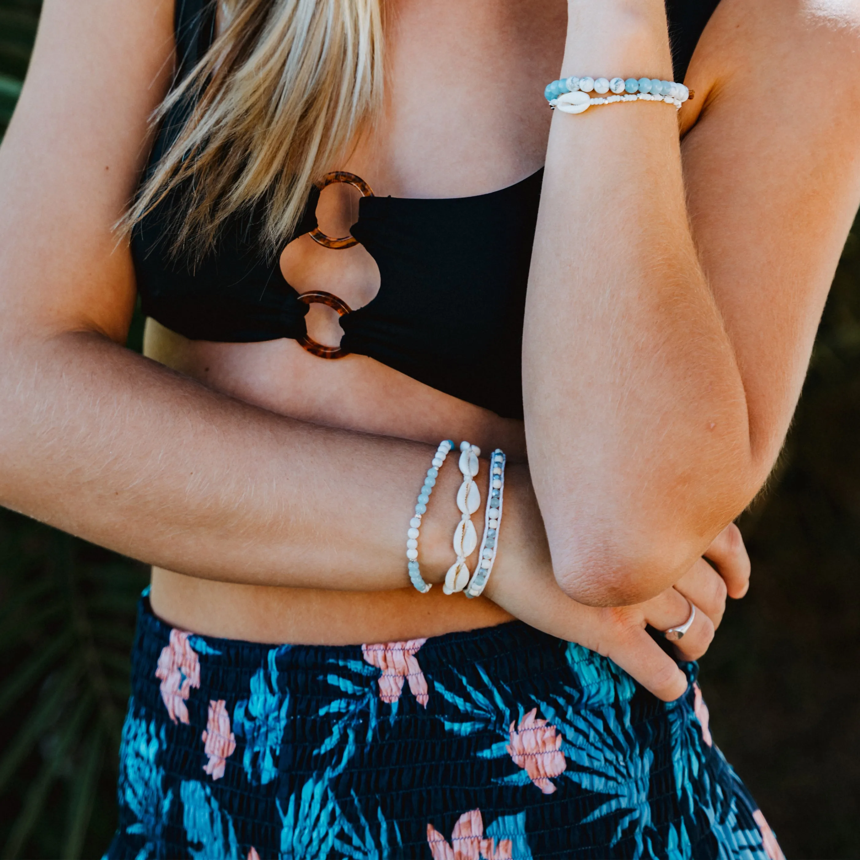 Crystal Waters Bracelet sold by Lotus & Luna product image thumbnail 3