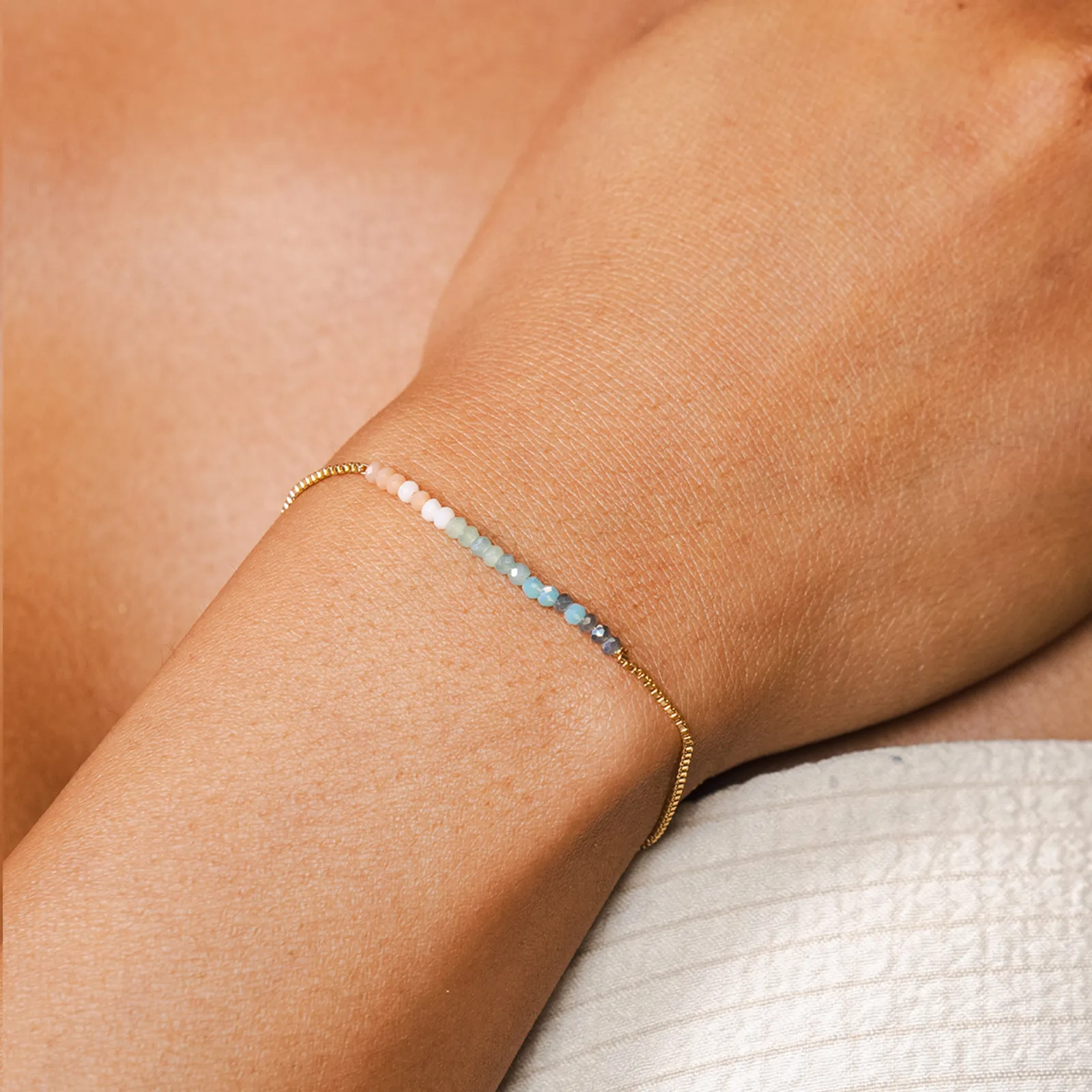 "Create Your Own Sunshine" Goddess Bracelet sold by Lotus & Luna product image thumbnail 2