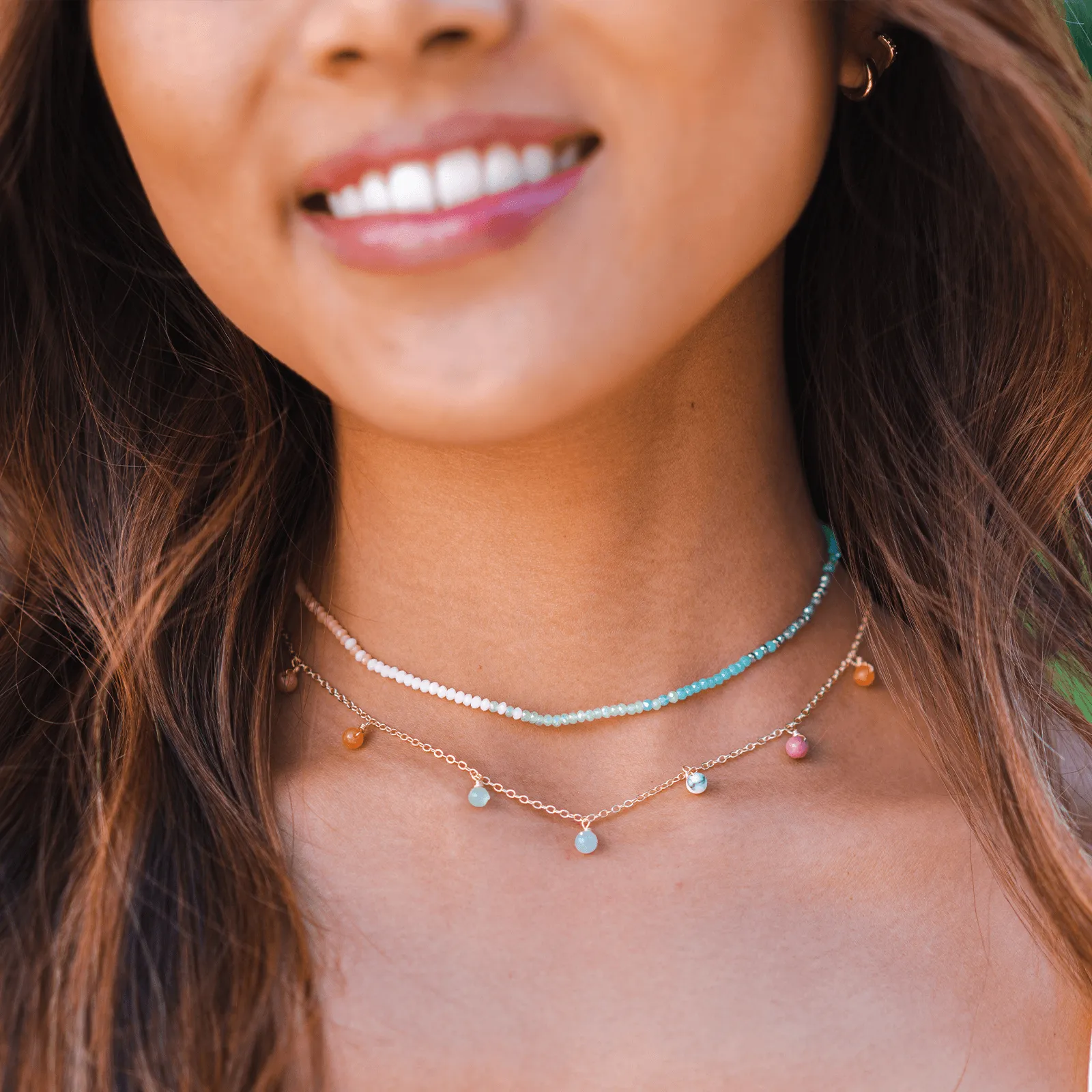 "Live by the Sun, Love by the Moon" Goddess Necklace sold by Lotus & Luna product image thumbnail 3