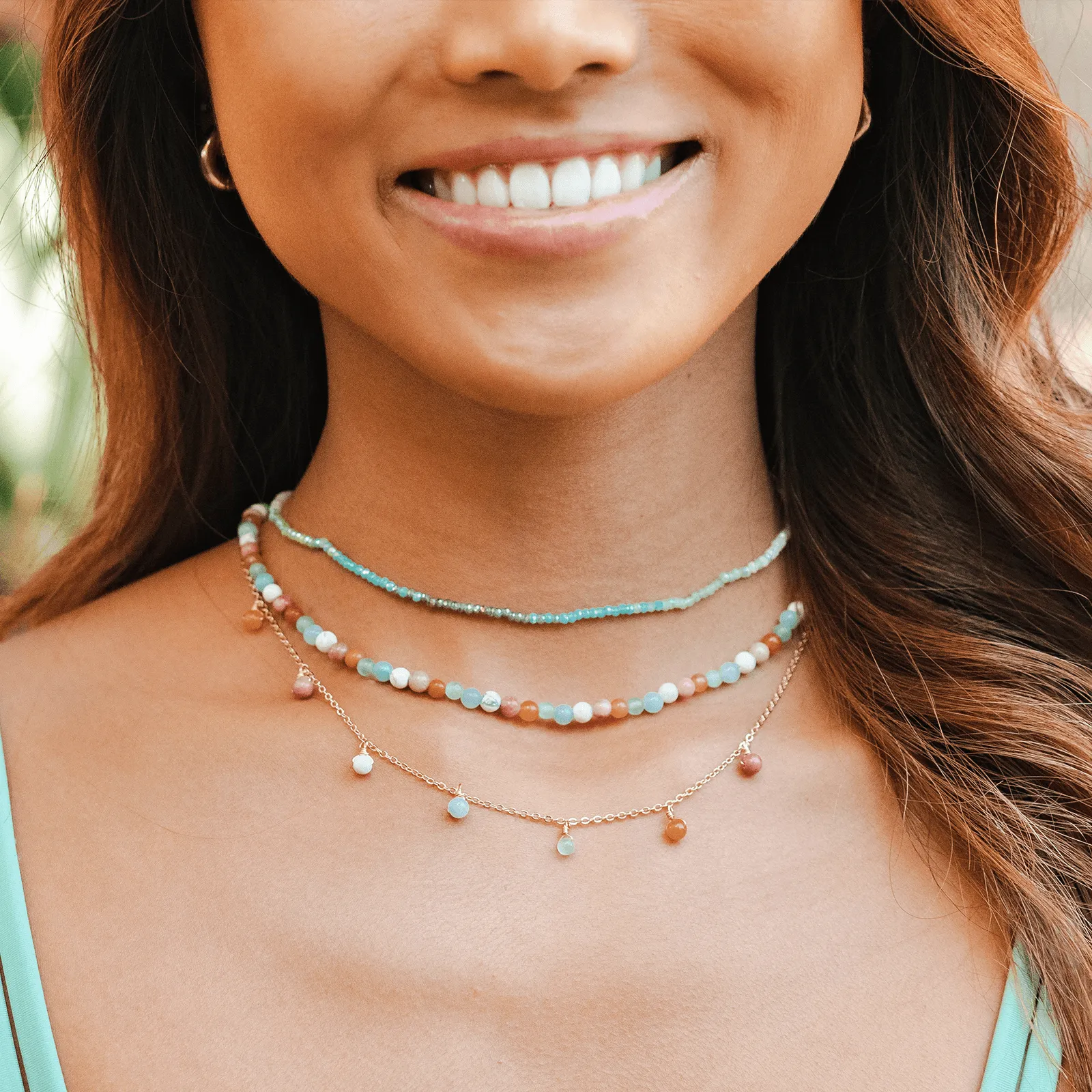 "Live by the Sun, Love by the Moon" Goddess Necklace sold by Lotus & Luna product image thumbnail 5