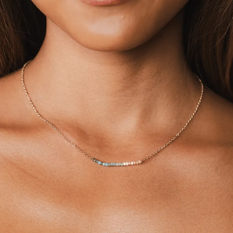 "Create Your Own Sunshine" Goddess Necklace sold by Lotus & Luna