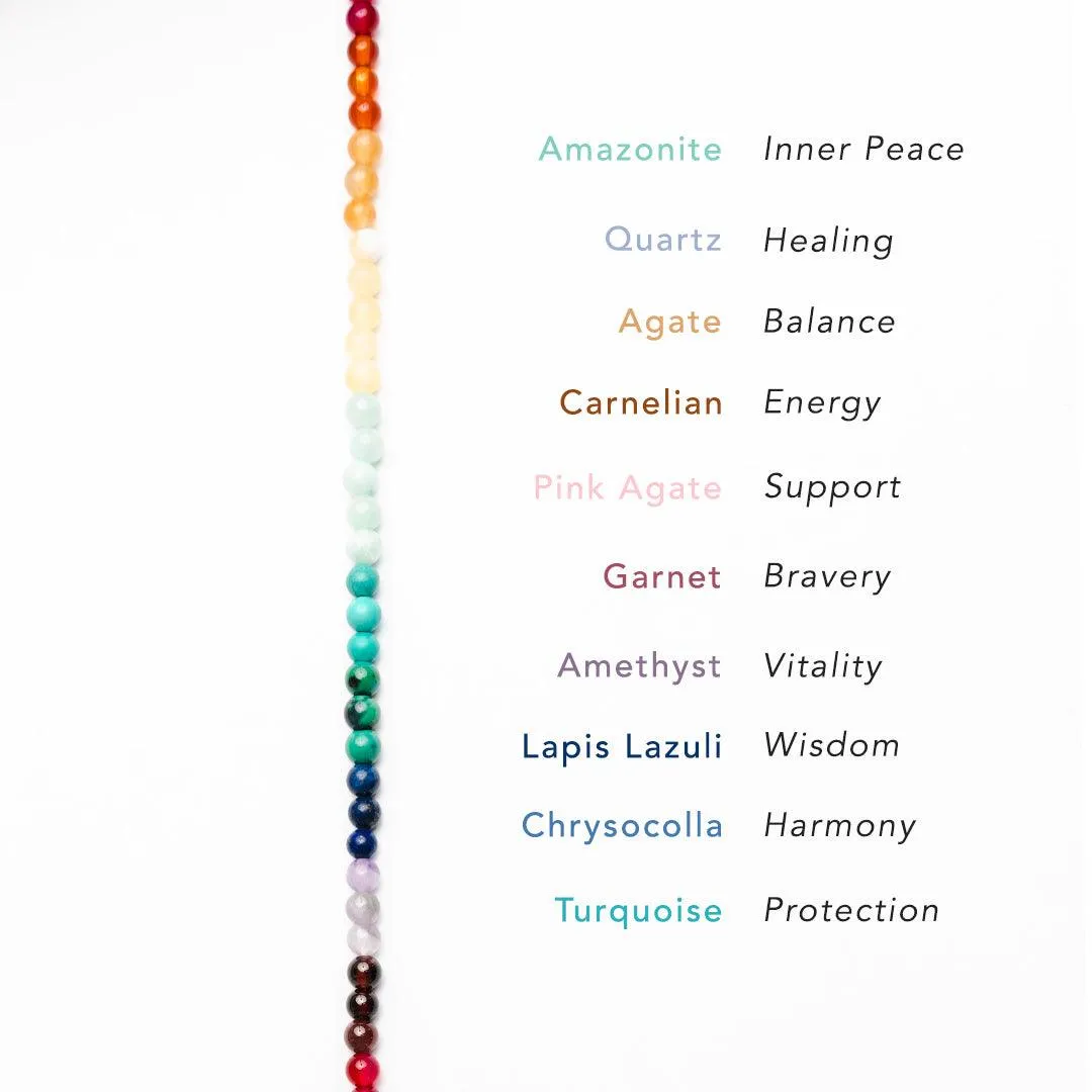 Divine Healer Healing 4mm Necklace sold by Lotus & Luna product image thumbnail 2