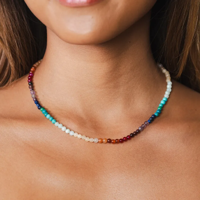 Divine Healer Healing 4mm Necklace sold by Lotus & Luna