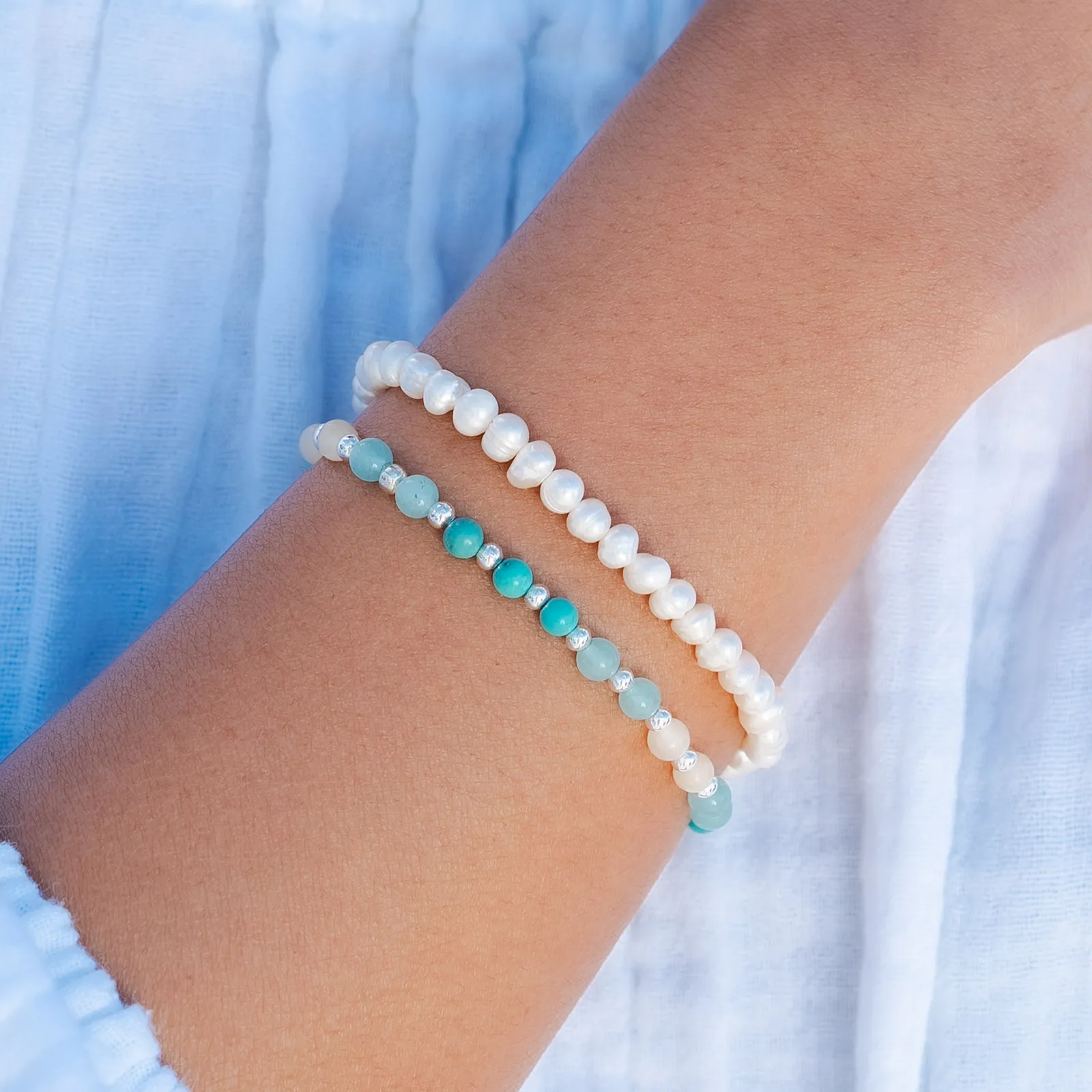 Anti-Anxiety, Healing, and Self Love Bracelet Stack sold by Lotus & Luna product image thumbnail 4