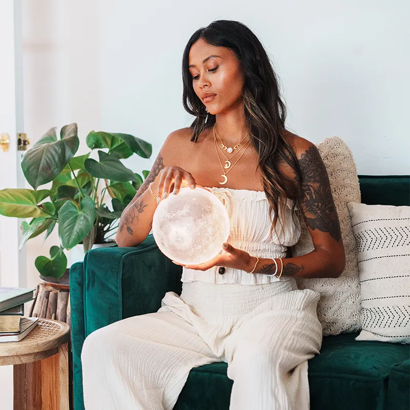 Cream Wide Leg Cotton Pants sold by Lotus & Luna product image thumbnail 5